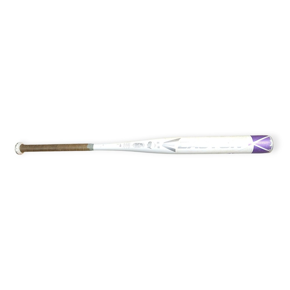 Easton Amethyst Fastpitch Softball Bat 32 inch -11 ALX50 Aluminum White Purple - Picture 2 of 6